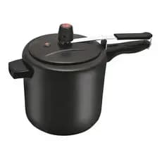 Panela De Pressão 10 Lts Preta Antiaderente Teflon 5 Camadas Interna e Externa