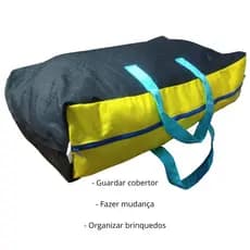 bolsa sacola sacolão extra grande tecido 80x50cm
