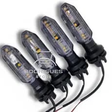 Kit C/ 4 Pisca Led Seta Honda Cb250f Twister 2019 Fan Titan COD ZE-0339