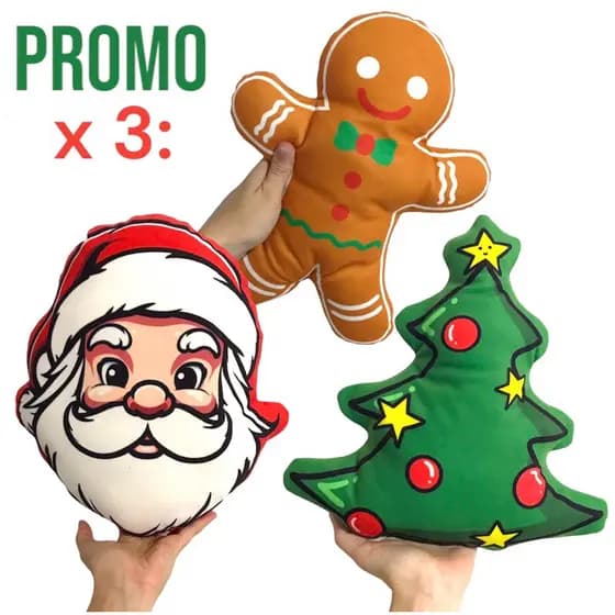 Almofadas Natal personalizadas para sofá, debaixo da arvore, decorativas.