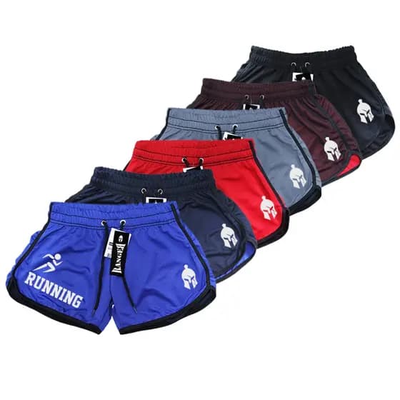 Kit 6 Shorts Running Corrida Dry Fit Treinos Academia Ranger Esportes Unisex