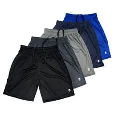 Kit 5 Shorts Calção Futebol Adulto e Infantil Academia Treino Corrida Ranger Espoirtes