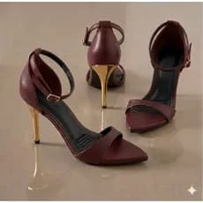 Sandália feminina delicada e sofisticado dourado. Moda Inverno. Tamanhos especiais do 30 ao 44.