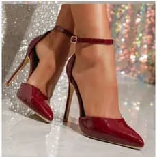 Sandália feminina social, moda inverno. Numeração especial do 30 ao 43. Noiva.