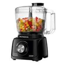 Processador de Alimentos Mini Mondial MP-16-B Turbo Prático 300W