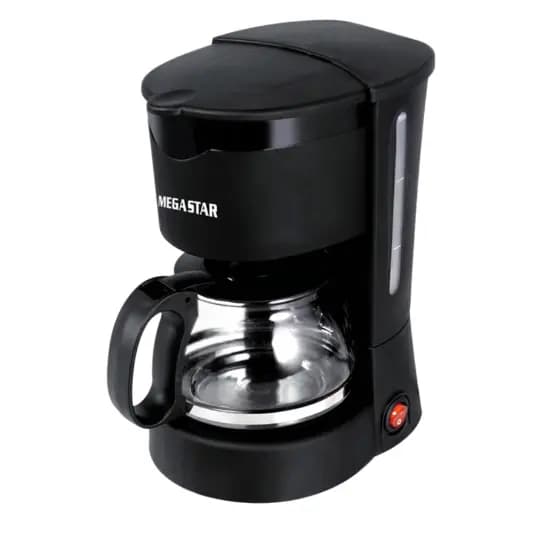 Cafeteira Elétrica Mega Star CAF107 750ml 220V 650W – Preta