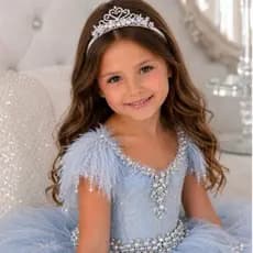 Tiara infantil Frozen ou Cinderela.