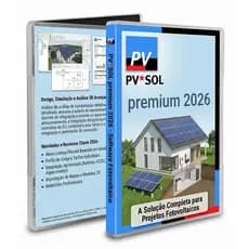 PVSol 2026  Melhor Ferramenta Projetos e dimensionamento Fotovoltaicos - Premium