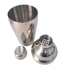 Coqueteleira Inox Gourmet 500 Ml 3 Pçs Drinks Caipirinha Bar
