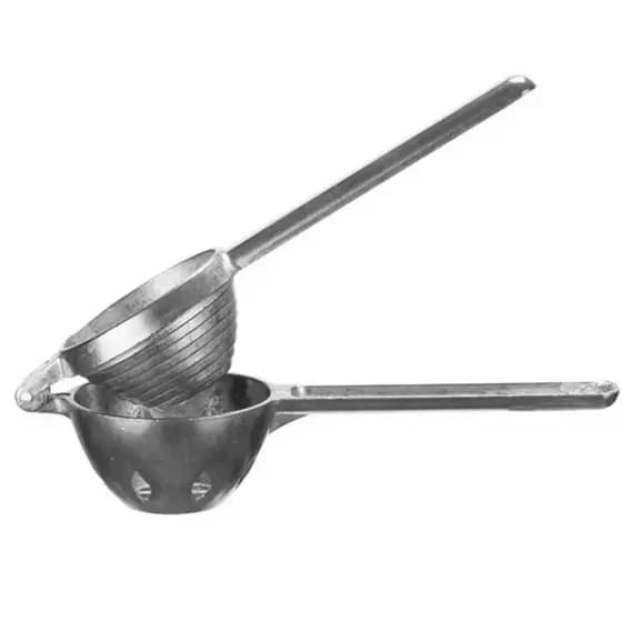 Espremedor Manual De Laranja&limão Grande 23cm Aluminio Top