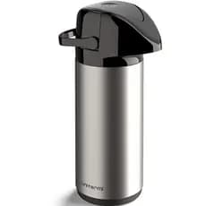 Garrafa Térmica De Mesa  1Litro  Unitermi Verona Inox Pressão