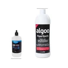 Kit Desengraxante limpa Bike Bicicleta Algoo 1L e Cera 200Ml