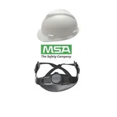CAPACETE MSA ABA FRONTAL VGARD COM CARNEIRA CATRACA E JUGULAR