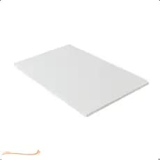 1 Prateleira Branca 50X40 Tampo Tabua Mdf  Organizadora Decoração Cozinha Quarto Banheiro Sala