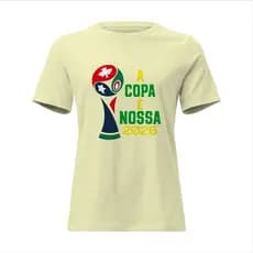 Camisa Feminina Baby Look A Copa é Nossa 2026
