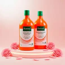 Kit Shampoo + Condicionador Koreea 1 Litro Hidratante Purificador