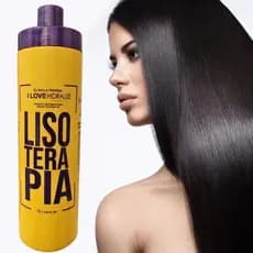 Lisoterapia Escova Progressiva Profissional Sem Formol Para Terapia Dos Fios 1 Lt