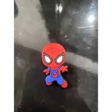 1 Pins/Bottons Emborrachados Para Babuche - Homem Aranha
