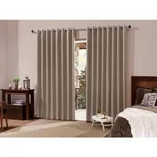 Cortina Roma com Ilhós - 4,00 x 2,20 Avelã