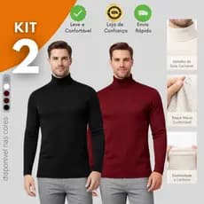 Kit 2 Blusa  Masculina Cacharrel Canelada