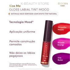 Batom Líquido Eudora Make Tint Mood 5,5ml
