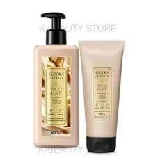 KIT Instance Vanilla Caramel: Creme Hidratante Desodorante Corporal 400ml + Sabonete em Calda Vanilla Caramel 180ml