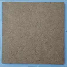 placa Quadrado mdf 6mm Mdf Crú Aplique Artesanato Decoração base base quadrada