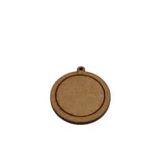 Kit 100 Mini Bastidores Redondos 4cm Pingente Colar Chaveiro Cris Artesanatos