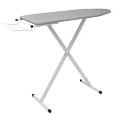 T谩bua De Passar Roupa Tecido T茅rmico Mesa Pr谩tica Porta Ferro Dobr谩vel Refor莽ada Branca