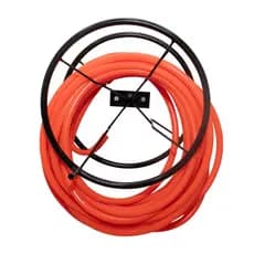 Suporte Para Mangueira De Jardim Giratório Enrolador 50 Metros Parede Organizador