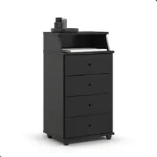 Mesa de Cabeceira Luxo New II 4 Gavetas Novo EJ0