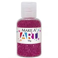 Glitter Rosa Pink Fino Unhas Resina Maquiagem Vela 10 Gramas