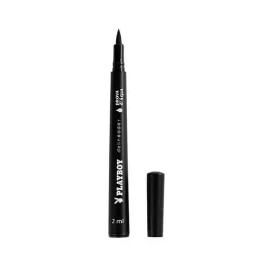 Caneta Delineadora á prova D'Água PlayBoy Pro Cor Preto 2ml