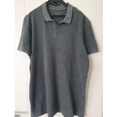 Camisa Polo Piqué PA Masculina Cinza Chumbo: Elegância e Conforto em uma PeçaA Camisa Polo Marfimo  masculina Cinza Chumbo   Tam. G