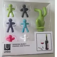 kit para vinho 7 pecas buddy.