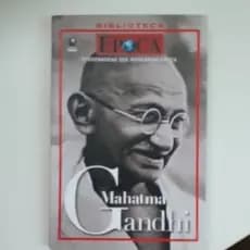 Biblioteca época personagens que marcaram época Gandhi Mahatma.