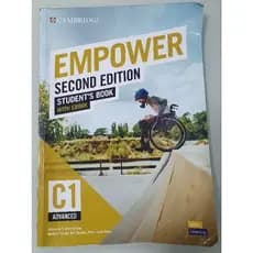 livro de inglês cambridge empower c1 advanced. second edition.  students book with ebook.