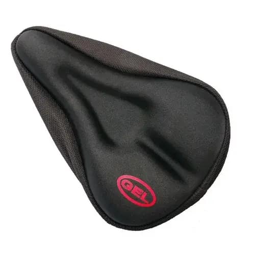 Capa Gel Banco Selim Almofada Forro Para Bicicleta Ajustavé