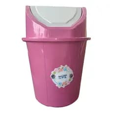 Lixeira Basculante, Lixeira para cozinha, Lixeira para Banheiro 13 litros ROSA