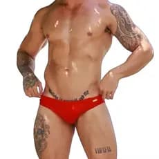 Sunga Slim Vermelha | Sunga Masculino  Cavada