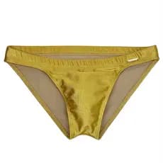 Sunga Masculina Ultra Slim Dourada - Sunga Cavada
