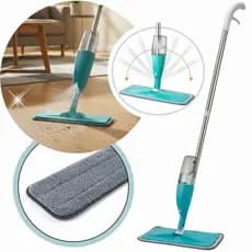 Esfregão Multuso Spray Mop 360° Limpa Seca Chão Molhado Limpeza Facil da Casa Tira Poeira Manuteção