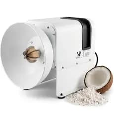 Ralador raspador de coco elétrico 1/4 CV profissional raspa coco cocada pinhão inox 13 kg/h doces bolos