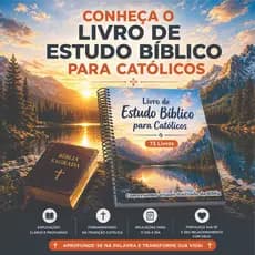 Bíblia Sagrada Católica Comentada e Explicada Livro por Livro | Mapa da Bíblia 73 Livros | Estudo Bíblico Católico Compl