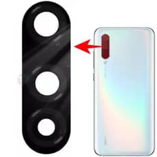 Lente De Vidro Da Câmera Traseira Mi 9 lite