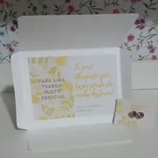 Cartão Presente Personalizado Com Envelope + Mimo "Querida Penteadeira"