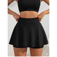 Short Saia Suplex Shorts Roupa de Academia Feminina Short Premium Envio rápido