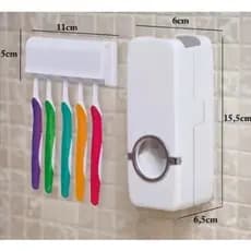 Porta Escova e aplicador de creme dental moderno para seu banheiro