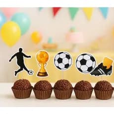 *ENVIO IMEDIATO* Topper de Docinhos Futebol / TAG futebol /Topper personalizado / decoração futebol/