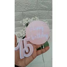 Topo de bolo personalizado 15 anos /Topper 15 anos/decoração 15 anos / festa 15 anos